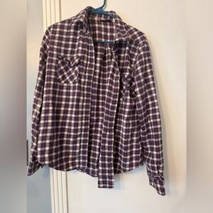 BDG Plaid Flannel Shirt